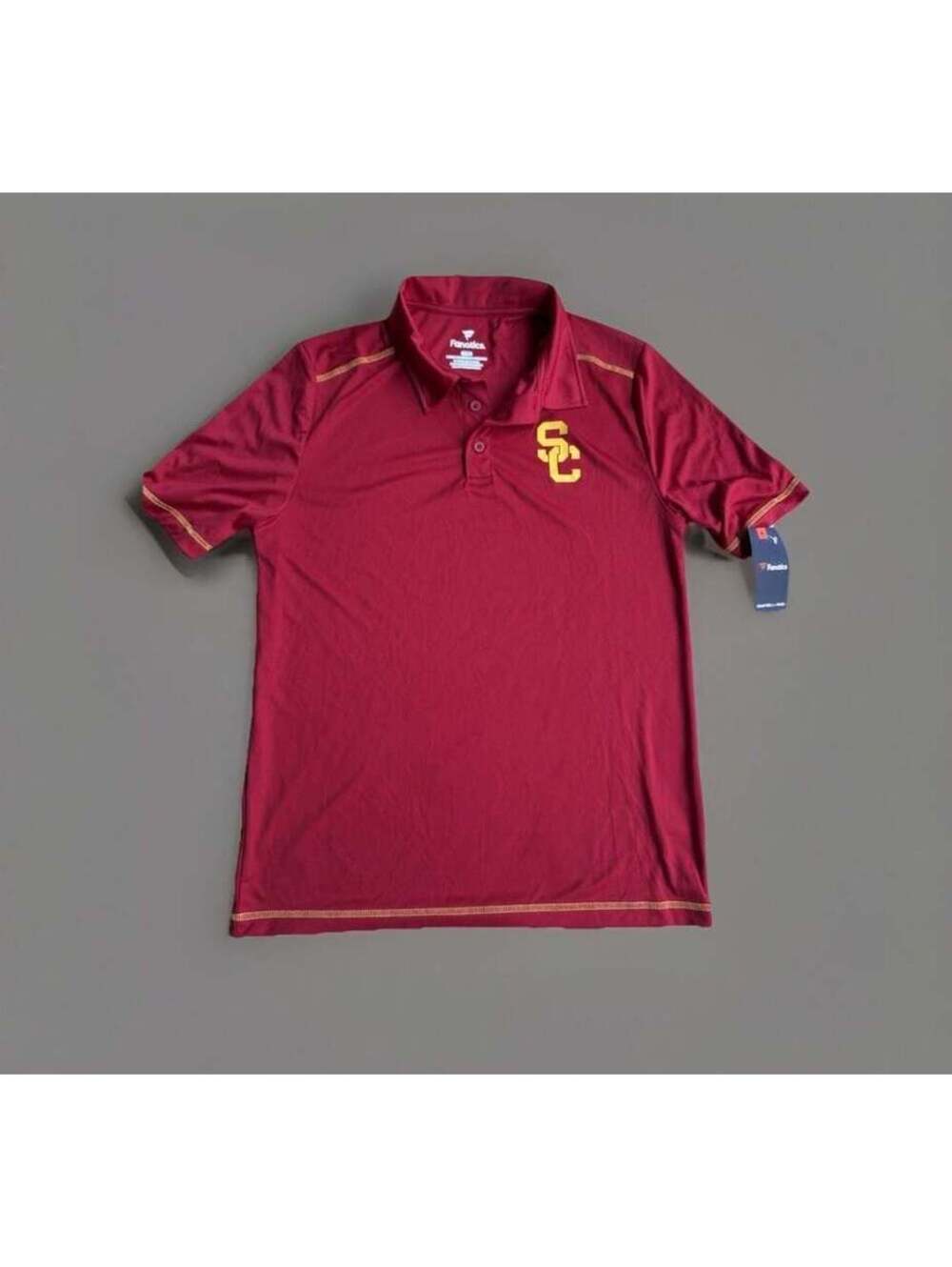 Fanatics USC Trojans Men's Polo Shirt Cardinal